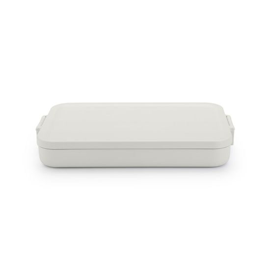Снимка на Кутия за обяд Brabantia Make&Take 1.1L, Light Grey, плоска