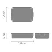 Снимка на Кутия за обяд Brabantia Make&Take 2L, Light Grey