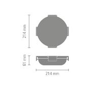 Снимка на Купа за обяд Brabantia Make&Take 1L, Dark Grey