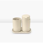 Снимка на Комплект аксесоари за баня Brabantia ReNew Soft Beige 3 части