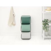 Снимка на Кош за смет за разделно събиране Brabantia Sort&Go Stackable 20L, Fir Green