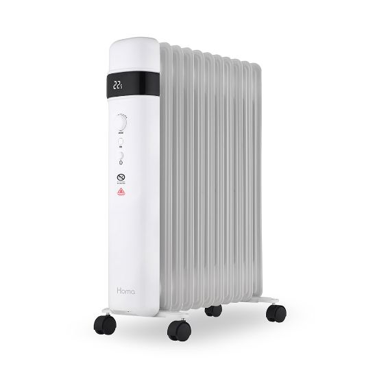 Снимка на Радиатор маслен Homa HF-27DW, 2500W, дигитален контрол, Wi-Fi