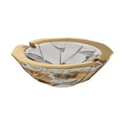 Снимка на Пепелник Bohemia 1845 Crack Gold Т2 Ø15.2cm
