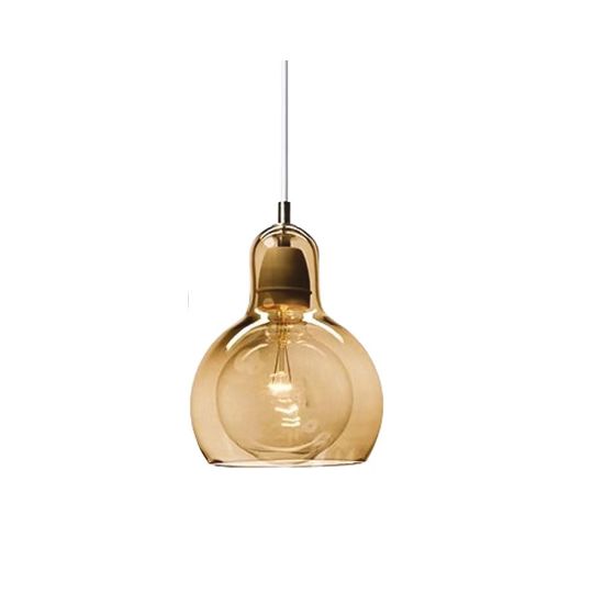 Снимка на Пендел  Globe D18, Е27, Кехлибар