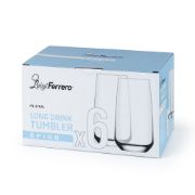 Снимка на Чаша за вода Luigi Ferrero Spigo FR-376AL 480ml, 6 броя