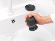 Снимка на Четка с дозатор за препарат за съдове Brabantia SinkSide Dark Grey