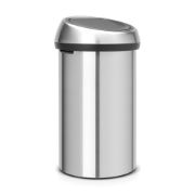 Снимка на Кош за смет Brabantia Touch Bin 60L, Matt Steel Fingerprint Proof