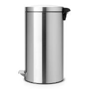 Снимка на Кош за смет с педал Brabantia Silent Twin 2x20L, Matt Steel Fingerprint Proof