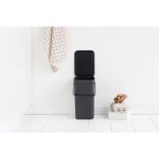 Снимка на Кош за смет за разделно събиране Brabantia Sort&Go 12L, Grey