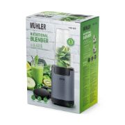 Снимка на Нутри блендер Muhler MNB-688, 600W, 6 ножа, 2 чаши, Ash Grey