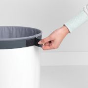 Снимка на Кош за пране Brabantia 60L, White, корков капак