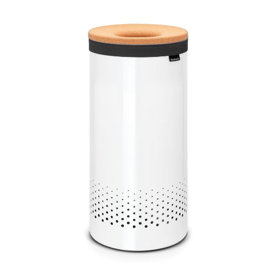 Снимка на Кош за пране Brabantia 35L, White, корков капак