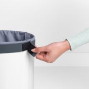 Снимка на Кош за пране Brabantia 35L, White, корков капак