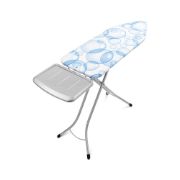 Снимка на Маса за гладене Brabantia C 124x45cm с поставка за парогенератор, PerfectFlow Bubbles