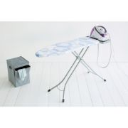 Снимка на Маса за гладене Brabantia B 124x38cm с поставка за парогенератор, PerfectFlow Bubbles
