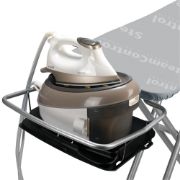 Снимка на Маса за гладене Brabantia C 124x45cm със сгъваема поставка за парогенератор, Steam Control Aqua Bowl