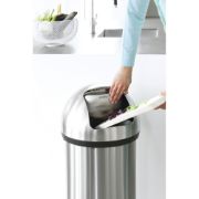 Снимка на Кош за смет Brabantia Push 60L, Matt Steel