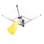 Снимка на Простор за стена Brabantia WallFix 24m с калъф, Metallic Grey