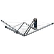 Снимка на Простор за стена Brabantia WallFix 24m с калъф, Metallic Grey