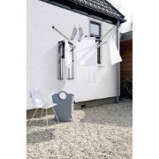 Снимка на Простор за стена Brabantia WallFix 24m с калъф, Metallic Grey