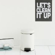 Снимка на Кош за смет с педал Brabantia NewIcon 3L, White