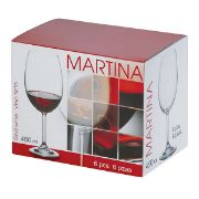 Снимка на Чаша за вино Bohemia Royal Martina 450ml, 6 броя