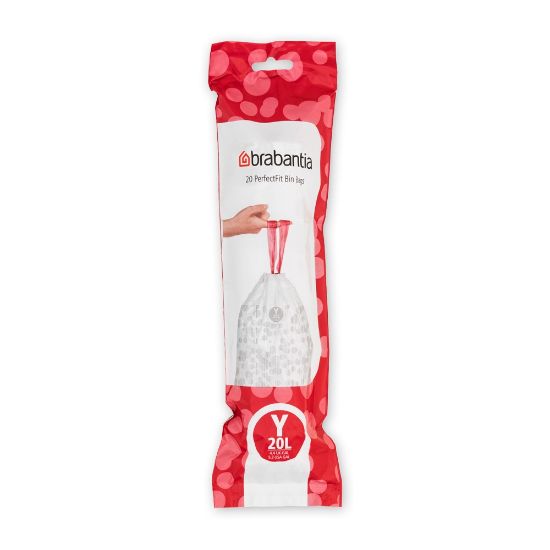 Снимка на Торба за кош Brabantia PerfectFit NewIcon, размер Y, 20L, 20 броя, ролка