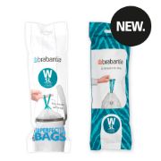 Снимка на Торба за кош Brabantia PerfectFit NewIcon размер W, 5L, 20 броя, ролка