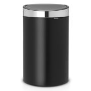 Снимка на Кош за смет Brabantia Touch Bin New 40L, Matt Black, FPP капак