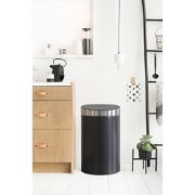Снимка на Кош за смет Brabantia Touch Bin New 40L, Matt Black, FPP капак