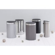 Снимка на Кош за смет Brabantia Touch Bin New 40L, Matt Black, FPP капак