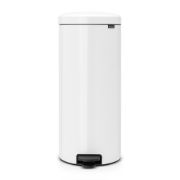 Снимка на Кош за смет с педал Brabantia NewIcon 30L, Whiite, метална кофа