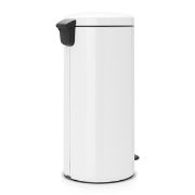 Снимка на Кош за смет с педал Brabantia NewIcon 30L, Whiite, метална кофа