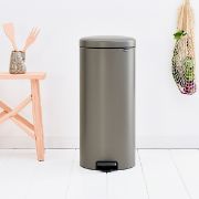 Снимка на Кош за смет с педал Brabantia NewIcon 30L, Platinum