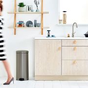 Снимка на Кош за смет с педал Brabantia NewIcon 30L, Platinum