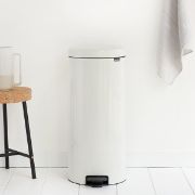 Снимка на Кош за смет с педал Brabantia NewIcon 30L, White