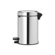 Снимка на Кош за смет с педал Brabantia NewIcon 3L, Brilliant Steel