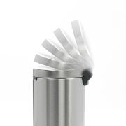 Снимка на Кош за смет с педал Brabantia NewIcon 5L, Matt Steel Fingerprint Proof