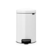 Снимка на Кош за смет с педал Brabantia NewIcon 12L, White