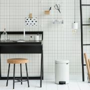 Снимка на Кош за смет с педал Brabantia NewIcon 12L, White