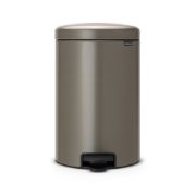 Снимка на Кош за смет с педал Brabantia NewIcon 20L, Platinum
