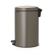Снимка на Кош за смет с педал Brabantia NewIcon 20L, Platinum