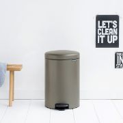 Снимка на Кош за смет с педал Brabantia NewIcon 20L, Platinum