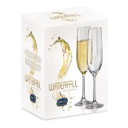 Снимка на Чаша за шампанско Bohemia Royal Waterfall 190ml, 6 броя