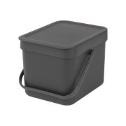 Снимка на Кош за смет за разделно събиране Brabantia Sort&Go 6L, Grey