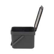 Снимка на Кош за смет за разделно събиране Brabantia Sort&Go 6L, Grey