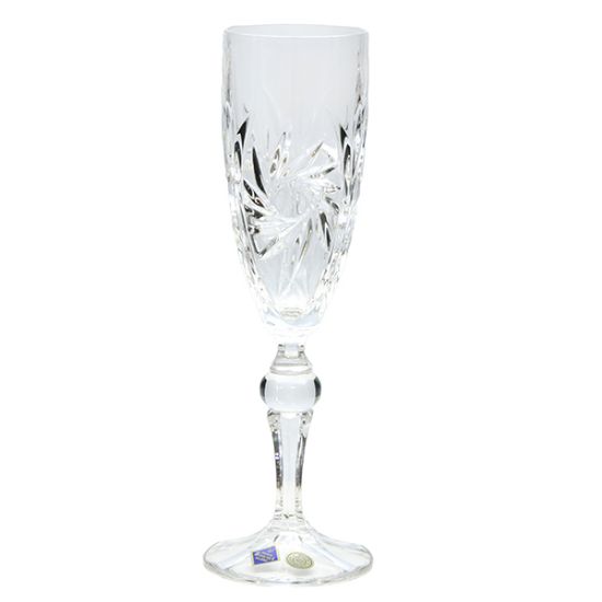 Снимка на Чаша за шампанско Bohemia 1845 Pinwheel 180ml, 6 броя