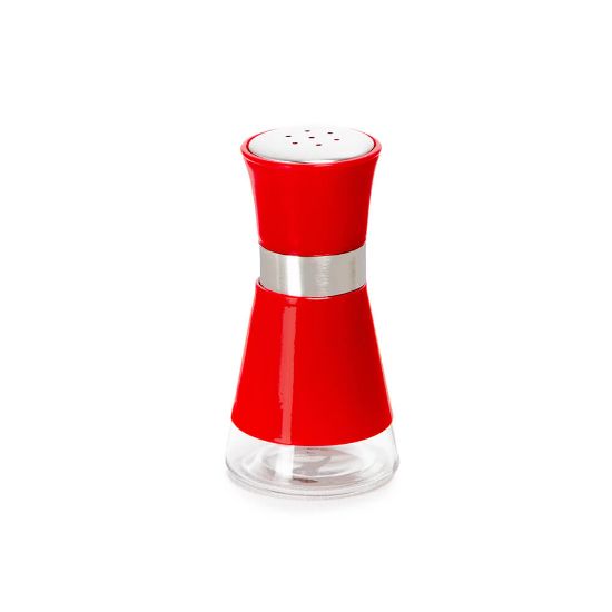 Снимка на Солница Muhler MR-1401R Ø6.5xH11cm, червена