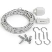 Снимка на Комплект за простиране Brabantia 12m, въжета и аксесоари, White