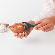 Снимка на Белачка Brabantia Tasty+ Y-образна Fir Green, с мини ренде за цитрусови кори